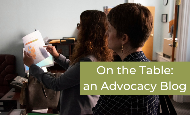 On the Table: Advocacy Blog