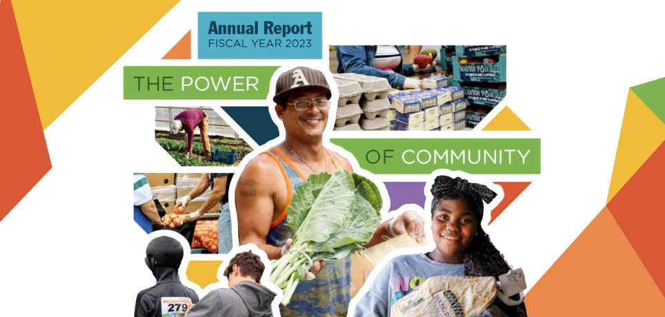 Slide image for Food Bank 2023 Annual Report