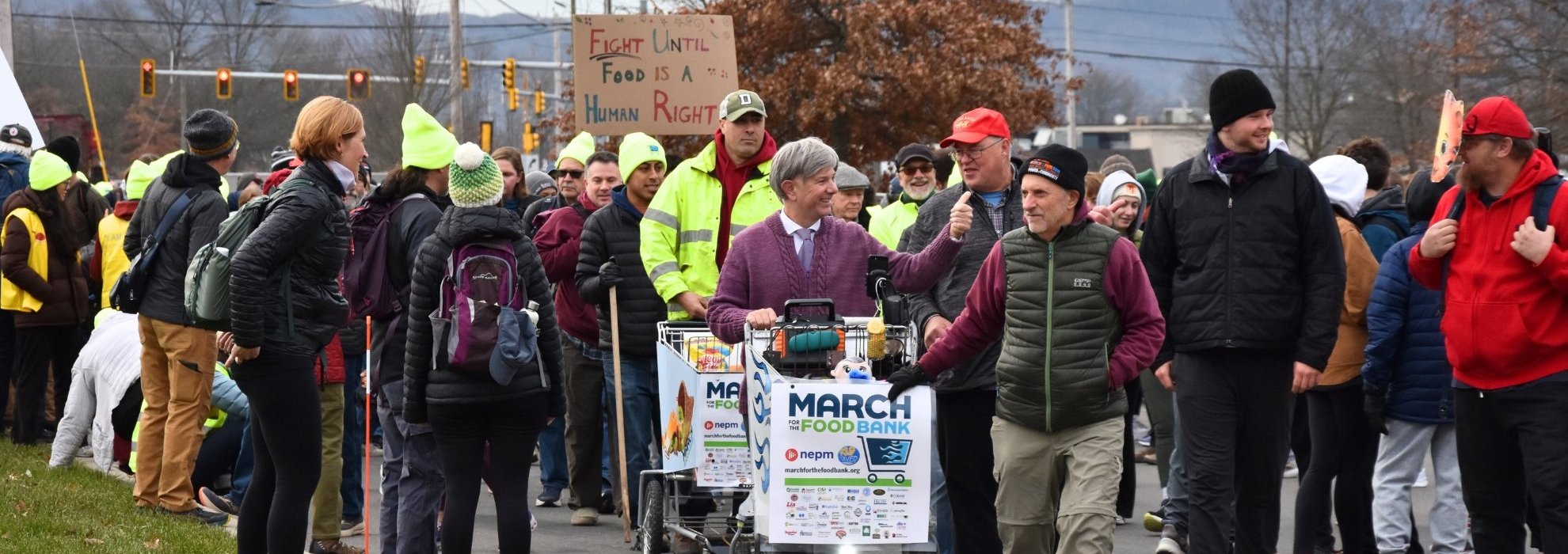 16th Annual March for the Food Bank with Monte Belmonte
